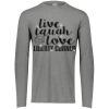 3075 Adult Extra Soft Tri-Blend Longsleeve Thumbnail