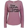 3077 Ladies' Extra Soft Tri-Blend Longsleeve Thumbnail